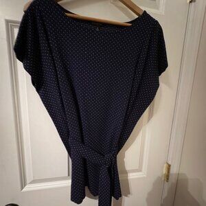 navy blue blouse